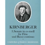 Kirnberger Sonata 3 in e-flat minor