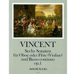 Vincent 6 Sonatas, op. 1 (1748)