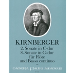 Kirnberger Sonata 2 in C Major &amp; Sonata 8 in G Major