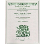 Cima, Giovanni Paolo: Partito de Ricercari e Canzoni alla francese (1606) - Vol. 2