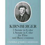 Kirnberger Sonata 7 in G Major &amp; Sonata 1 in C Major