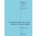 33 Variations on a Waltz by Anton Diabelli op. 120 (SCORE)