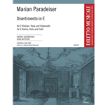 Paradeiser, Marian : Divertimento in E (Score and Parts)  Publisher : Doblinger