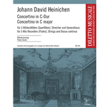 Heinichen : Concertino in C-major (PIANO SCORE)