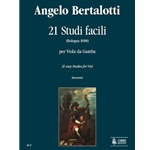 Bertalotti, Angelo. 21 Studi facili per Viola de Gamba