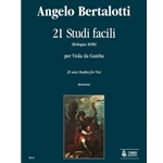 Bertalotti, Angelo. 21 Studi facili per Viola de Gamba