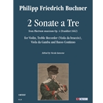 Buchner, Philipp Friedrich. 2 Sonate a Tre