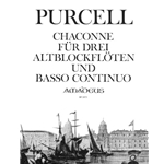Purcell, Henry Chaconne (3 parts upon a Ground...)