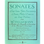 Telemann: Sonates pour deux Flutes/ Violons