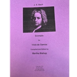 Bishop, Martha: J.S. Bach Excerpts for Viola da Gamba