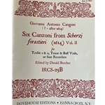 Cangiasi: Six Canzoni from Scherzi forastieri (1614) vol. 2