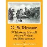 Telemann, GP Trio Sonata 59 in b minor (TWV 42:h7)