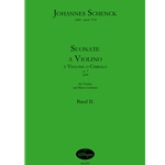 Schenck, Johannes: Suonate a Violino e Violone o Cimbalo, op 7 (1699), Vol. II