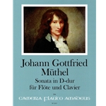 Muthel: Sonata in D for Flute and Piano