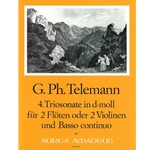 Telemann, GP Trio Sonata 4 in d minor (TWV 42:d2)
