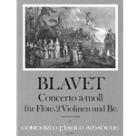 Blavet Flute concerto in a minor (Score)