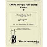 Hardt, Johann Daniel: Duetto