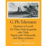 Telemann, GP Quartet in b minor (TWV 43:h3)