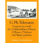 Telemann, GP: Concerto a 7 in a minor (TWV 44:42)