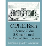 Bach, CPE Sonatas (Vol. 1, Wq123, Wq124)