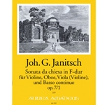 Janitsch, JG: Sonata da chiesa in F, op. 7/1