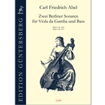 Abel, CF: 2 Berlin Sonatas