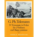 Telemann, GP Trio Sonata 37 in D Major (TWV 42:D13)