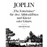 Joplin "The Entertainer" for 3 alto recorders