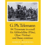 Telemann, GP Trio Sonata 84 in a minor (TWV42:a6)