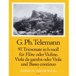 Telemann, GP Trio Sonata 97 in b minor (TWV42:h6)