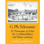 Telemann, GP Trio Sonata 32 in F Major (TWV42:F7)