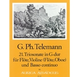 Telemann, GP Trio Sonata 21 in G Major (TWV42:G12)