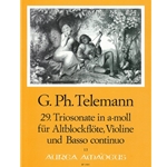 Telemann, GP Trio Sonata 29 in a minor (TWV42:a1)