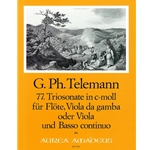 Telemann, GP Trio Sonata 77 in c minor (TWV42:c6)