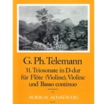 Telemann, GP Trio Sonata 31 in D Major (TWV42:D17)