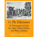 Telemann, GP Trio Sonata 25 in G Majoir (TWV42:G8)