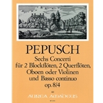 Pepusch 6 Concerti, op. 8/4 in F