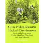 Telemann, GP Wedding Divertissement (with facsimile)