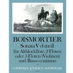 Boismortier, JB de: Sonata in d, op. 34/V