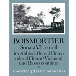 Boismortier, JB de: Sonata in a, op. 34/VI