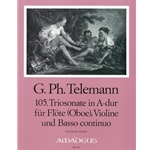 Telemann, GP Triosonata in A Major (TWV 42:A7)