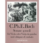 Bach, CPE Sonata in g minor, Wq. 88