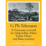 Telemann, GP Trio Sonata 33 in d  minor (TWV42:d7)
