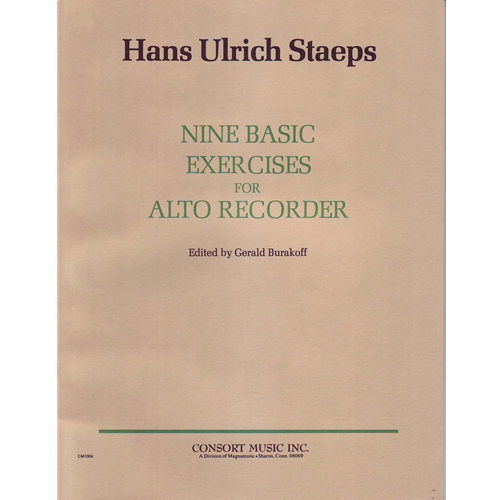 9 Basic Exercises for Alto Recorder