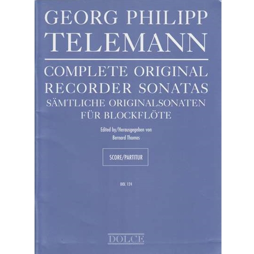 Complete Original Recorder Sonatas