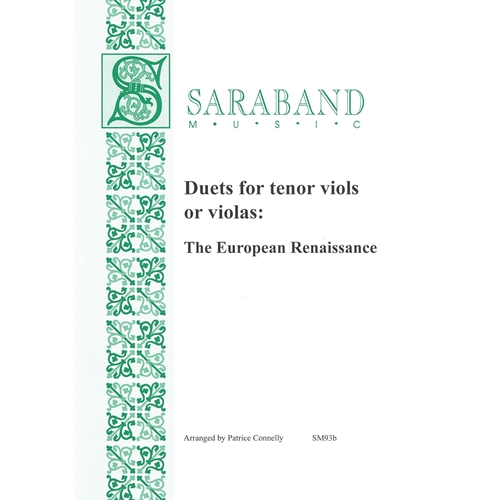 Duets for tenor viols or violas: The European Renaissance