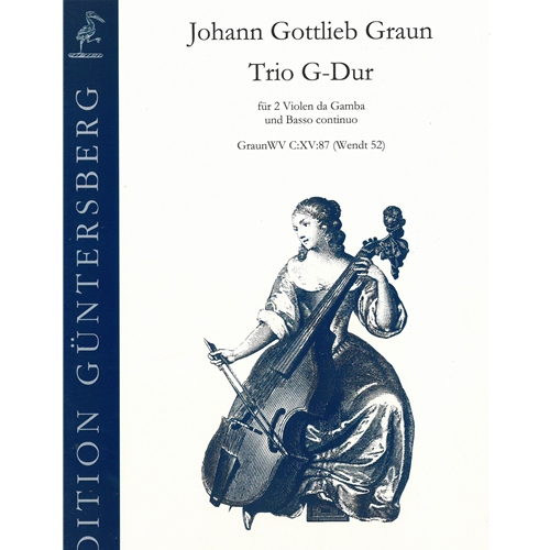Graun, Johann Gottlieb: Trio in G Major