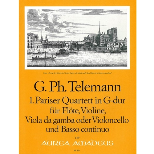 G・P TELEMANN QUATRE CONCERTOS 83