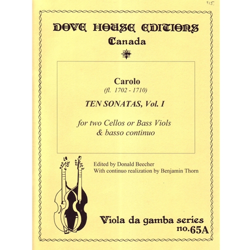 Carolo : Ten Sonatas , vol.I