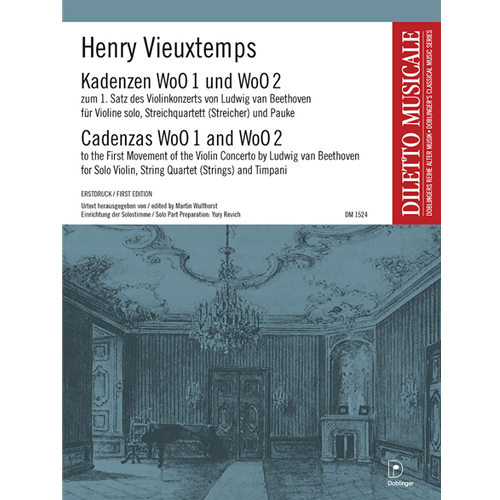 Vieuxtemps : Kadenzen WoO 1 and WoO 2 - to the First Movement of the Violin Concerto by Ludwig van Beethoven